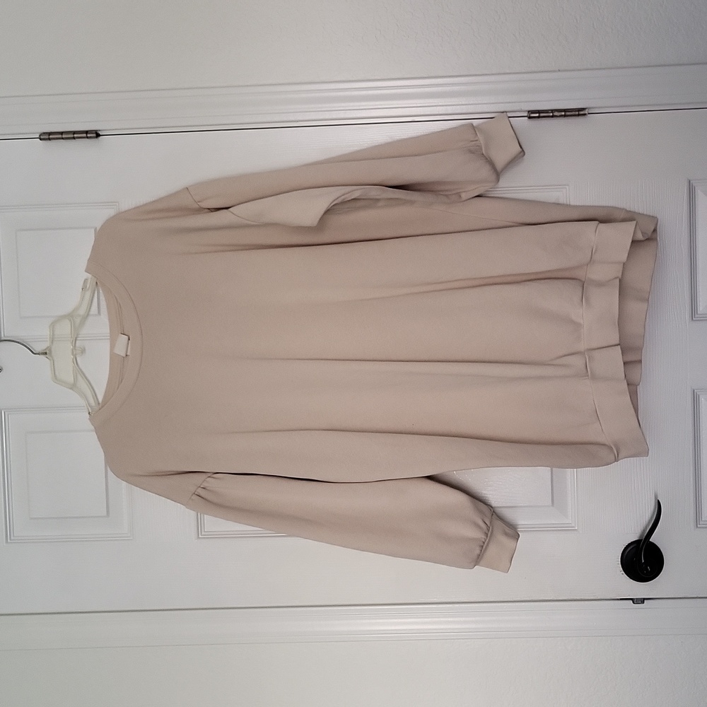 H&M beige sweater dress